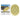 Mirka ABRANET YELLOW 9 in Grip Medium, 6 Discs/Pkg