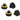 Mirka Backup Pad 0.79 in PSA Hard Twist Lock, 10/Pkg
