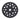 Mirka Interface Pad 5 in x1 in (25mm) Grip Multihole, 5/Pkg