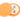 Mirka Foam Polishing Pad 8 in x1.25 in Orange, 1/Pkg